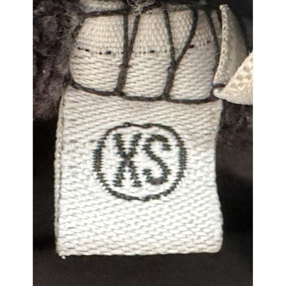 Anthropologie tna Womens Cardigan Sweater Button Front Knit Top Raw Hem Black XS - Picture 12 of 13